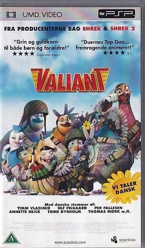 Valiant - PSP UMD Film (B Grade) (Genbrug)